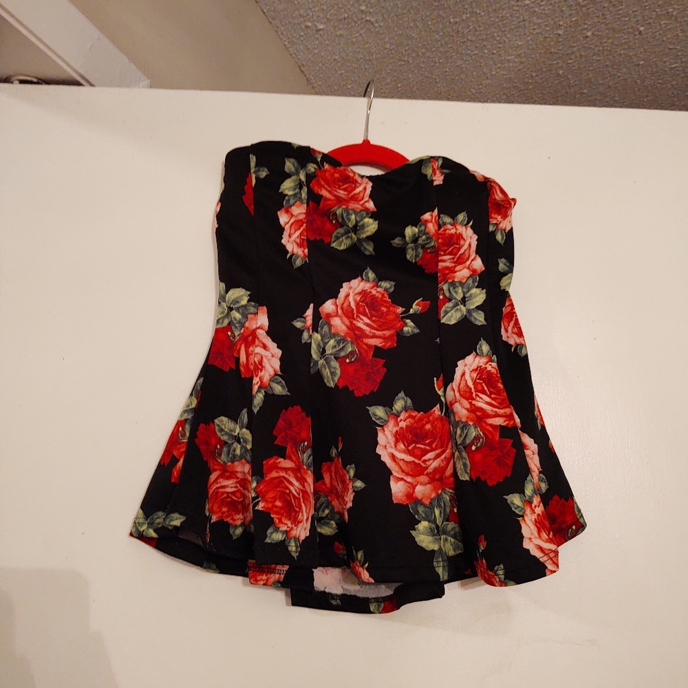 Girls cropped shirt